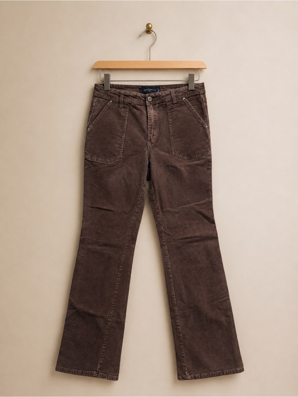 Indigo Rising Brown Corduroy Bootcut Pants Size 11/30